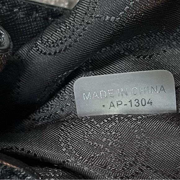 Michael Kors MK Large Hamilton Tote Bag Black Saffiano Leather Black Purse - Picture 10 of 12